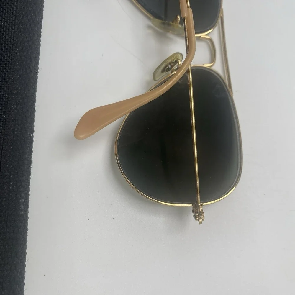Coach Sunglasses Women FRAME ONLY Aviator Gold Brown 513